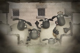 Une scène du film Shaun the Sheep