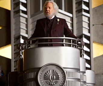 Une scène du film The Hunger Games