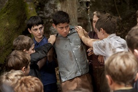 Une scène du film La guerre des boutons