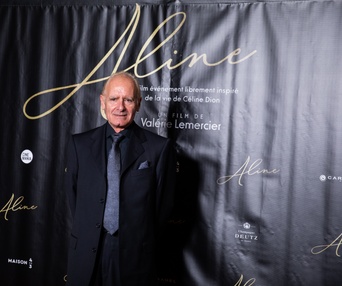Tapis rouge du film Aline
