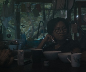 Une scène du film L'île de Sukwan