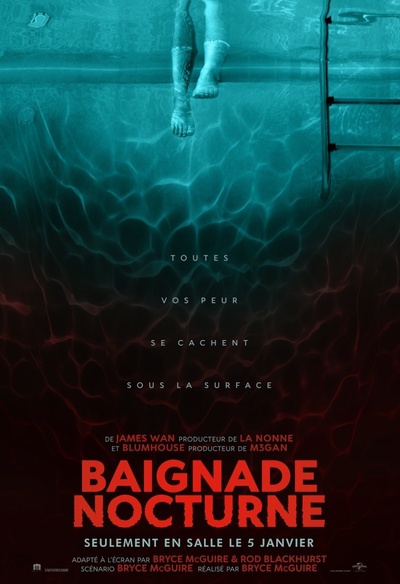Affiche du film Baignade nocturne