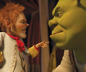 Une scène du film Shrek Forever After