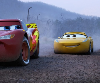 Une scène du film Cars 3