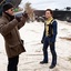 James McAvoy et Matthew Vaughn sur le plateau de X-Men: First Class