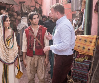Une scène du film Aladdin