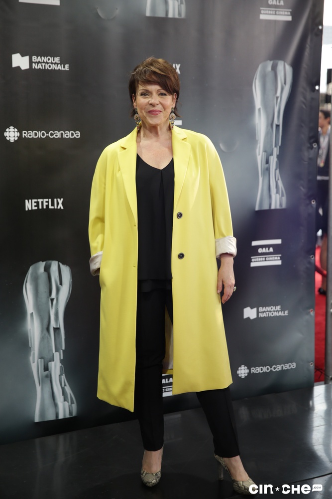 Sur le tapis rouge du Gala Québec Cinéma 2019