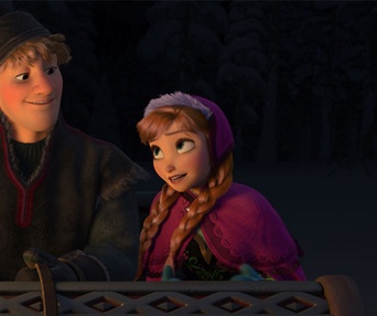 Une scène du film Frozen