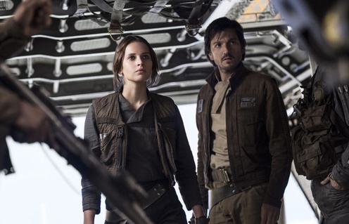 Une scène du film Rogue One: A Star Wars Story