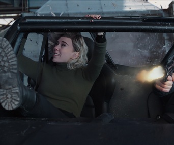 Une scène du film Fast & Furious Presents : Hobbs & Shaw