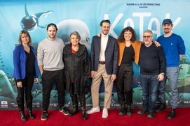 Première du film Katak, le brave béluga