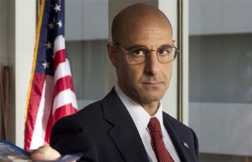 Stanley Tucci dans le film The Terminal