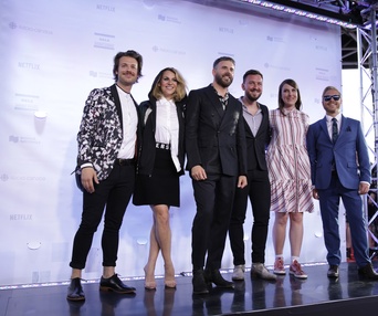 Sur le tapis rouge du Gala Québec Cinéma 2018