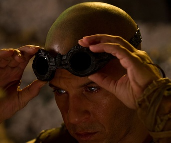 Une scène du film Riddick