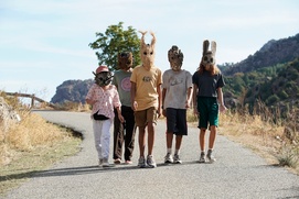 Une scène du film La petite bande