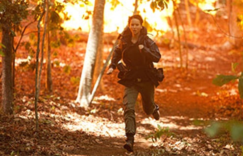 Une scène du film The Hunger Games