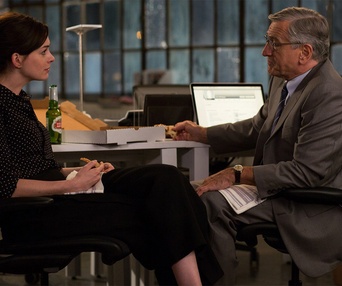 Une scène du film The Intern