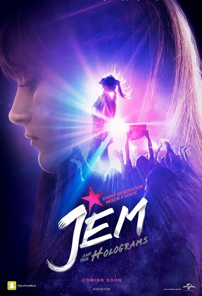 Affiche du film Jem and the Holograms