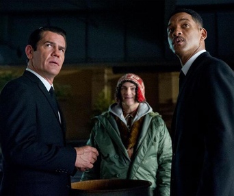 Une scène du film Men in Black III
