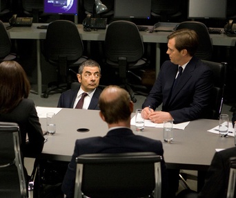 Une scène du film Johnny English Reborn
