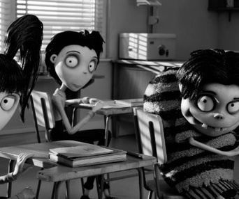 Une scène du film Frankenweenie