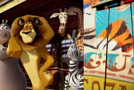 Une scène du film Madagascar 3: Europe's Most Wanted Une scène du film Madagascar 3: Europe's Most Wanted