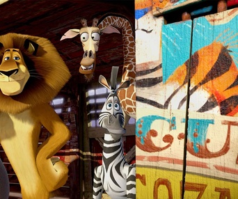 Une scène du film Madagascar 3: Europe's Most Wanted