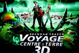 Affiche du film Voyage au centre de la terre 3D Affiche du film Voyage au centre de la terre 3D