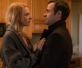 Une scène du film The Girl on the Train