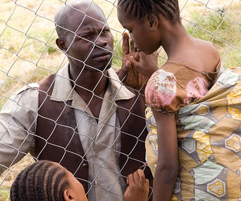 Scène du film Le diamant de sang