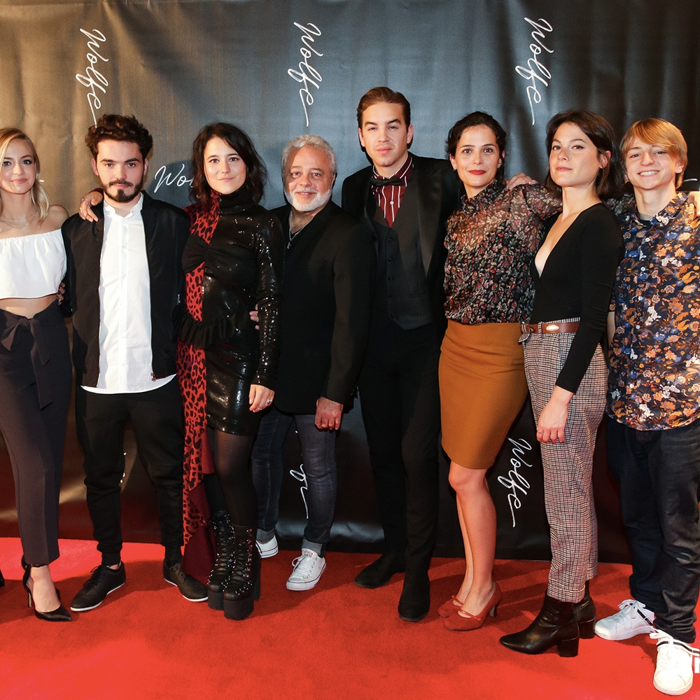 Sur le tapis rouge du film Wolfe