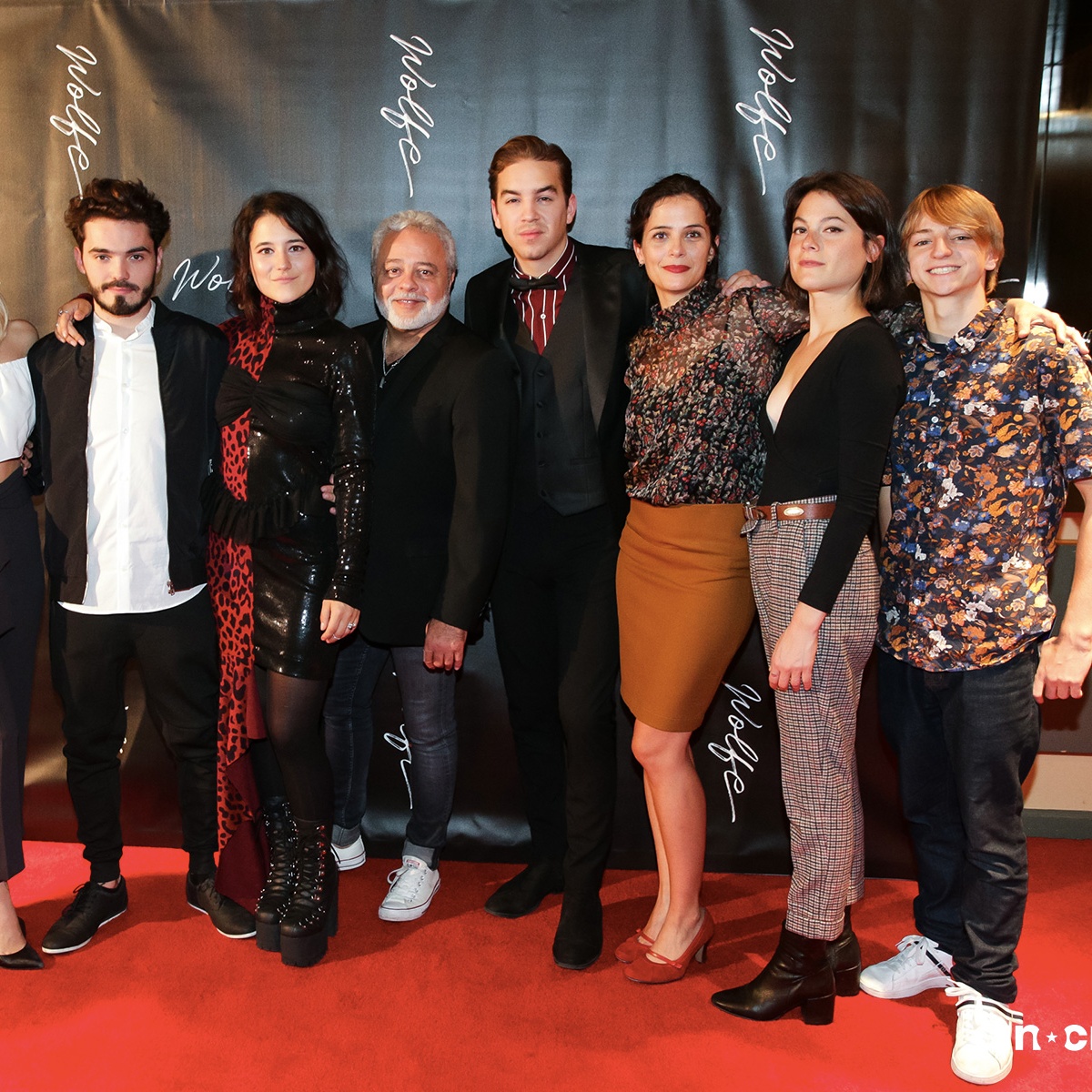 Sur le tapis rouge du film Wolfe