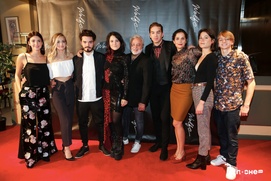 Sur le tapis rouge du film Wolfe
