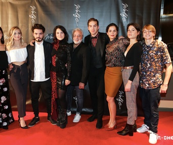 Sur le tapis rouge du film Wolfe