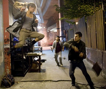 Scène du film Street Fighter