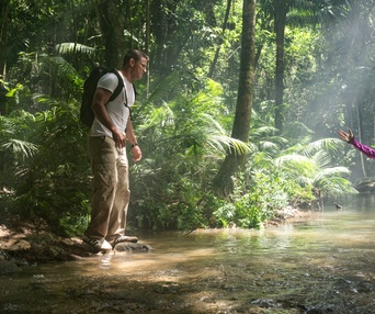 Une scène du film The Lost City