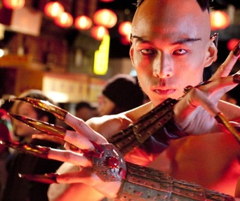 Une scène du film The Sorcerer's Apprentice
