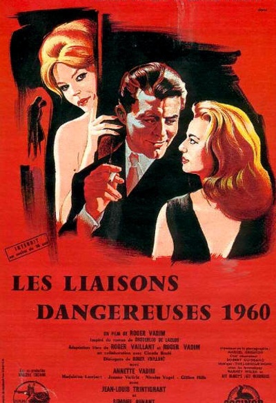 Affiche du film Les liaisons dangereuse