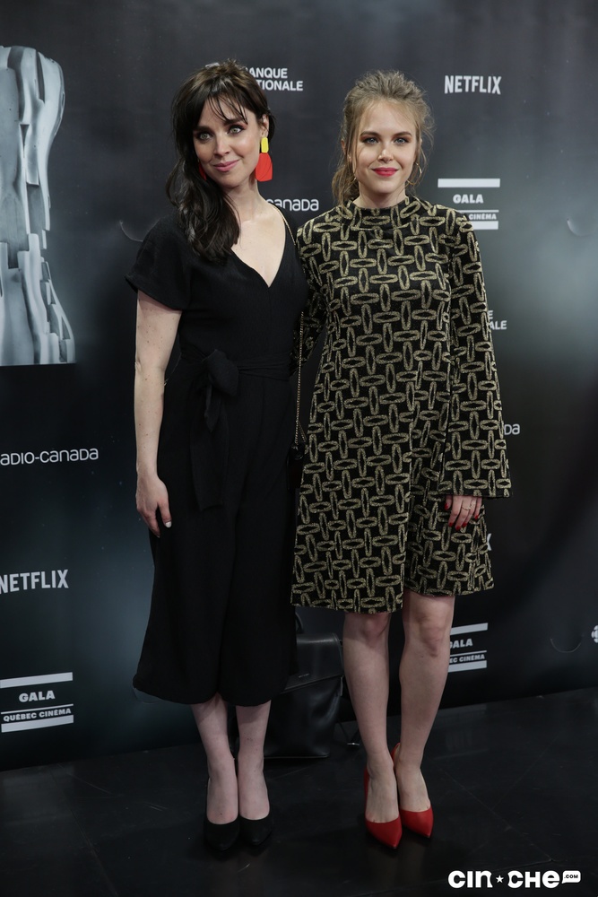 Sur le tapis rouge du Gala Québec Cinéma 2019