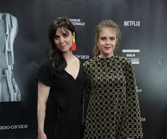 Sur le tapis rouge du Gala Québec Cinéma 2019