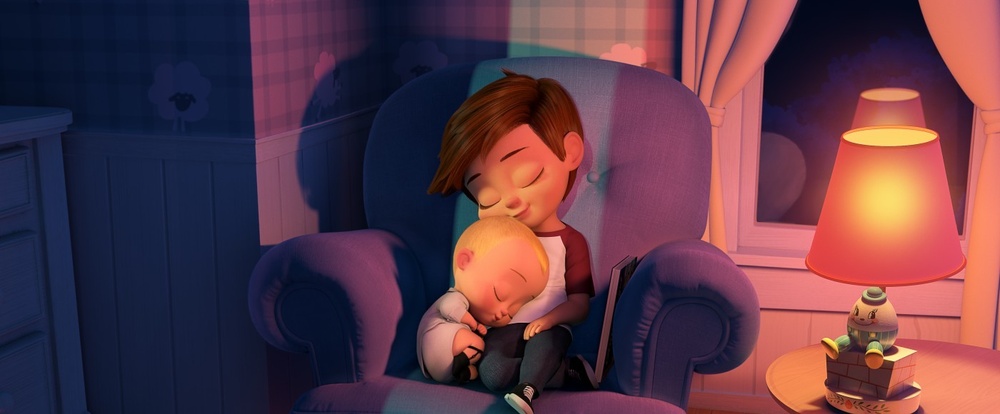 Une scène du film The Boss Baby