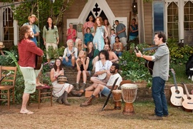 Une scène du film Wanderlust