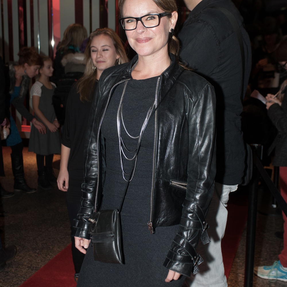 Sur le tapis rouge du film La guerre des tuques 3D