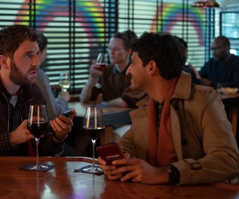 Une scène du film The People We Hate at the Wedding