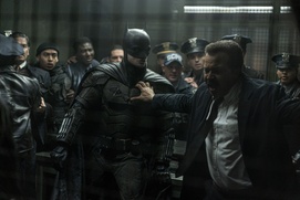 Une scène du film The Batman Une scène du film The Batman