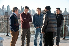 Une scène du film Tower Heist Une scène du film Tower Heist