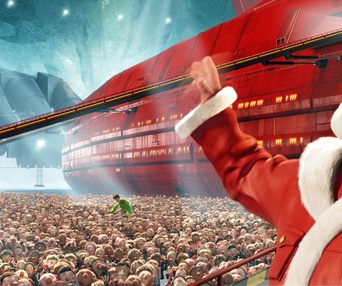 Une scène du film Arthur Christmas