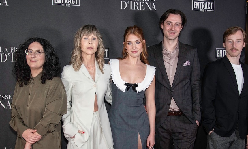 Soir de première à Montréal pour le drame de guerre La promesse d'Irena