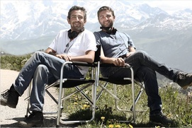Sur le plateau du film Intouchables Sur le plateau du film Intouchables