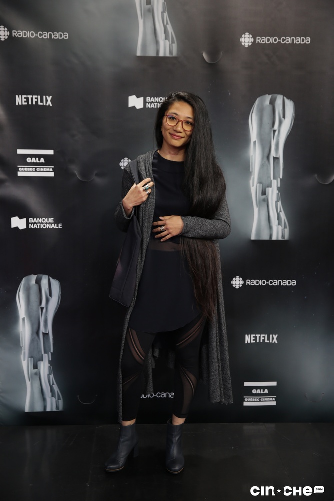Sur le tapis rouge du Gala Québec Cinéma 2019